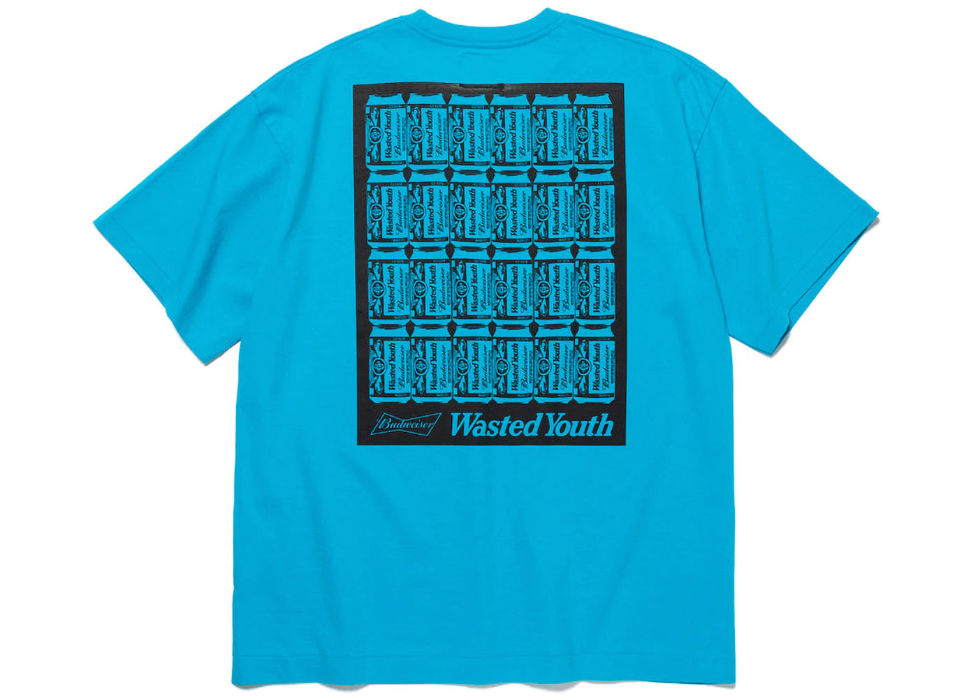 Wasted Youth Budweiser T-Shirt (2023) Blue