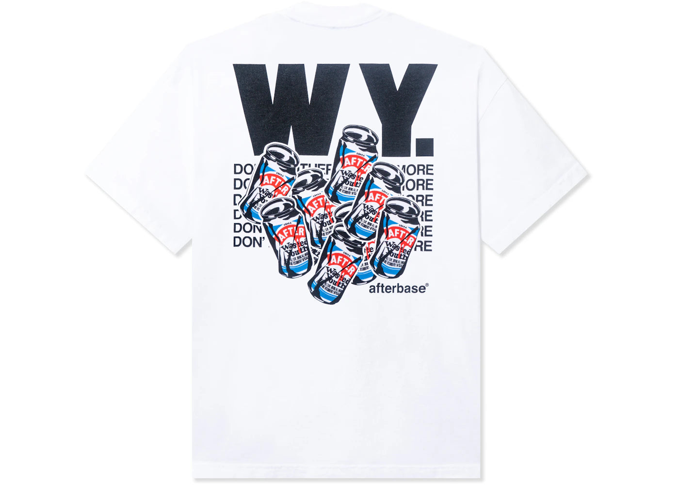 Wasted Youth x Afterbase S/S Tee White