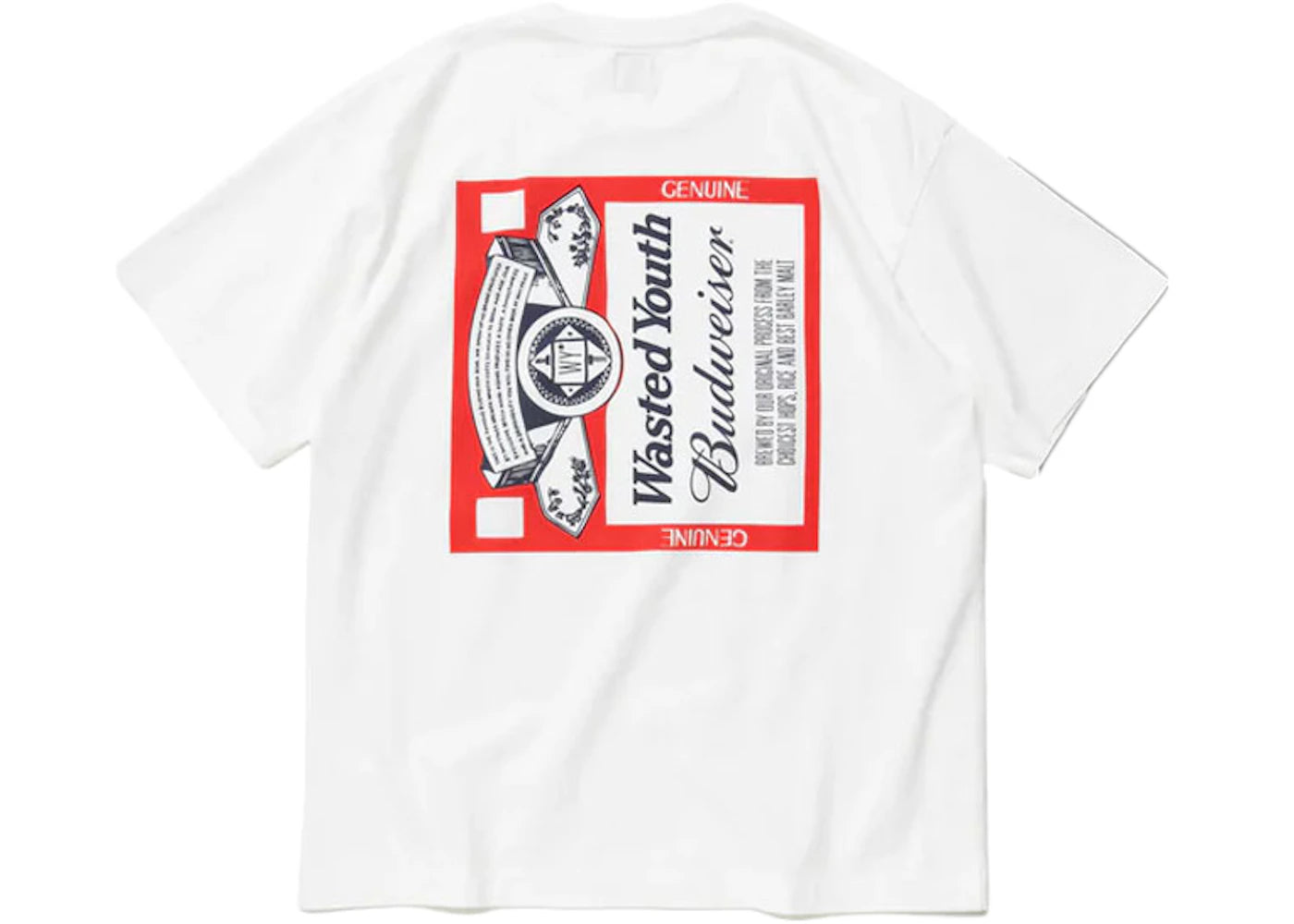 Wasted Youth x Budweiser T-Shirt White