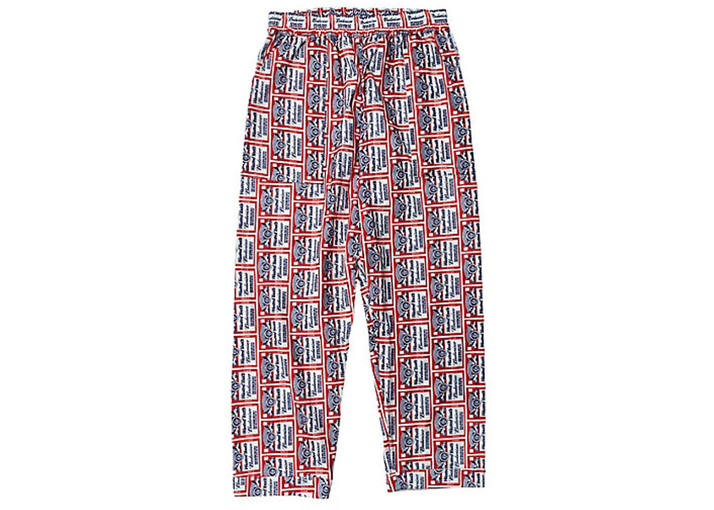 Wasted Youth x Budweiser x Phingerin Night Pants Red