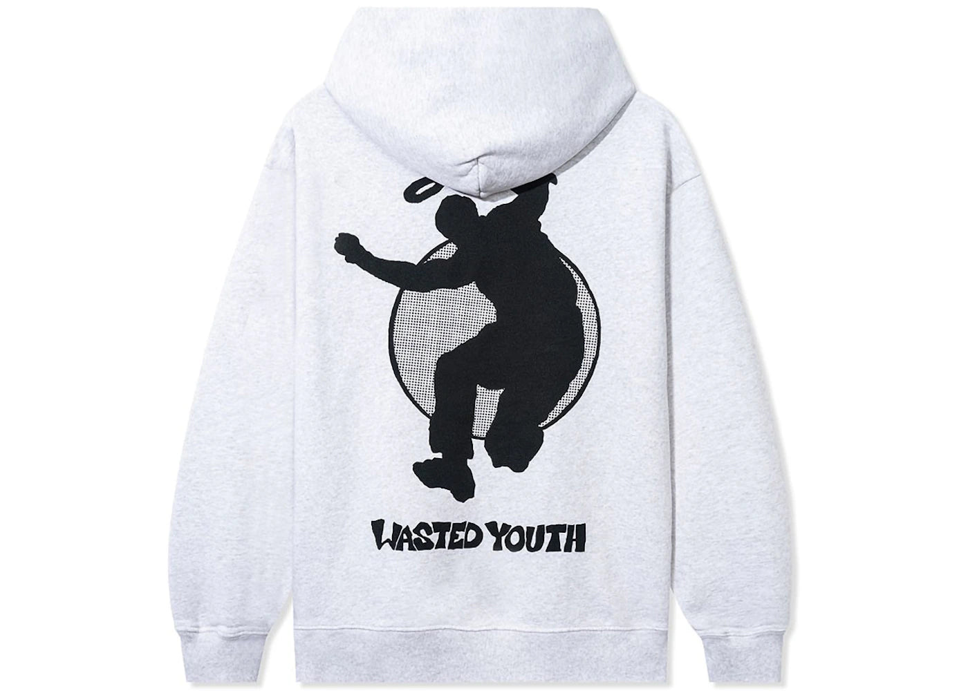 Wasted Youth x Union Osaka Hoodie Heather Grey