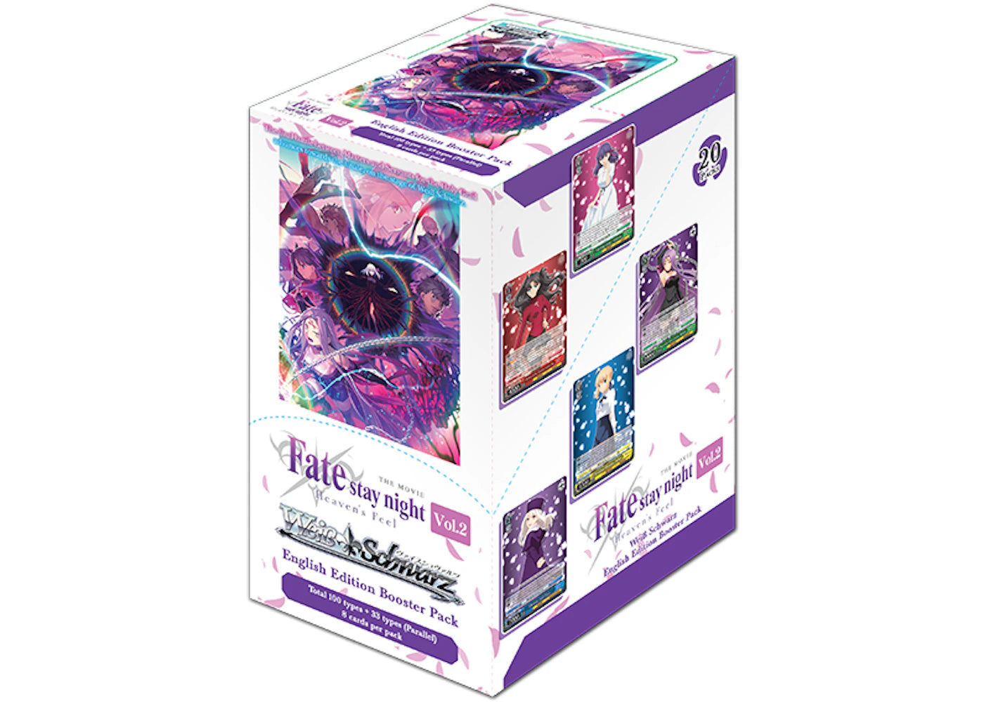 Weiss Schwarz Fate/Stay Night (Heaven's Feel) Vol.2 Booster Box