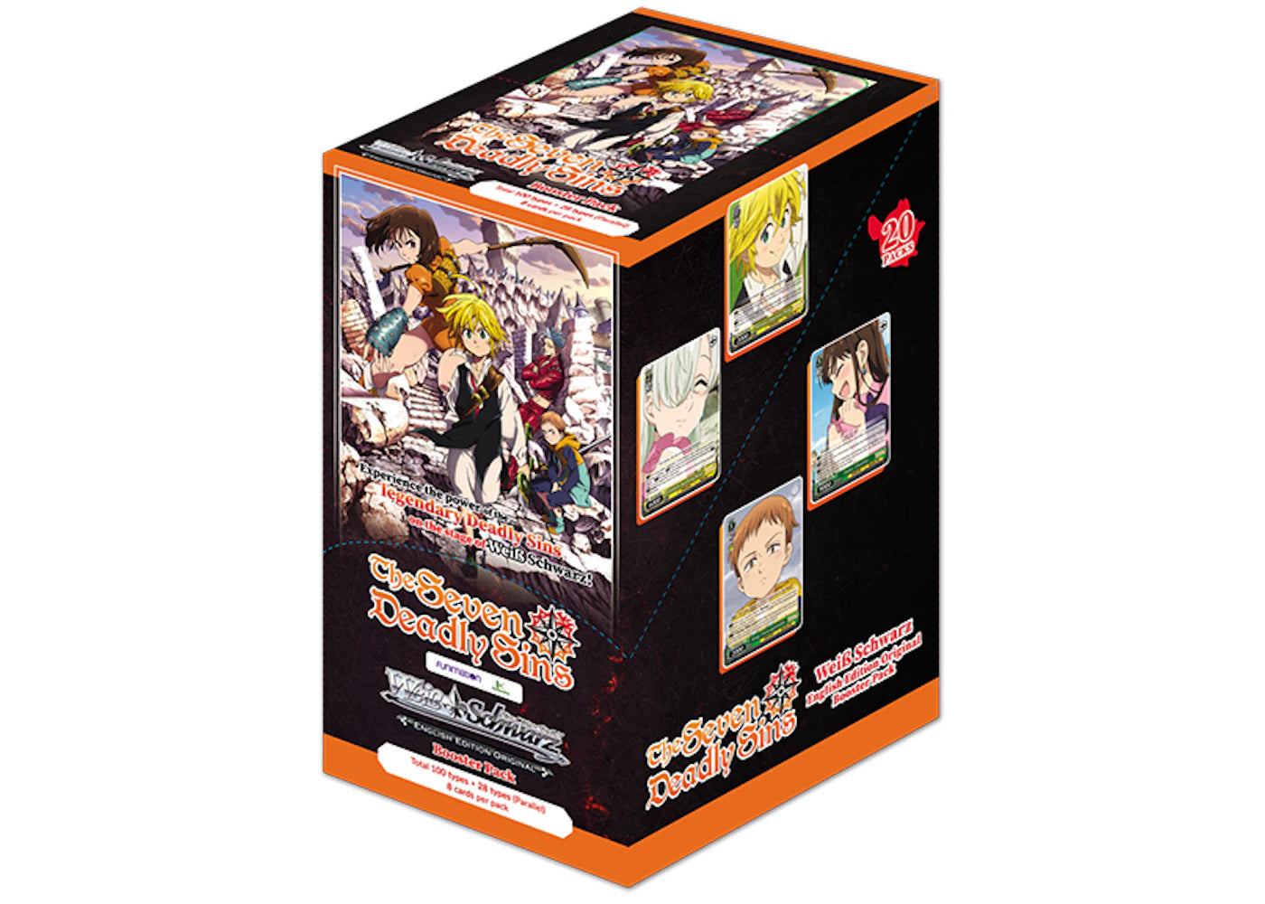 Weiss Schwarz The Seven Deadly Sins Booster Box โ Side Kicks