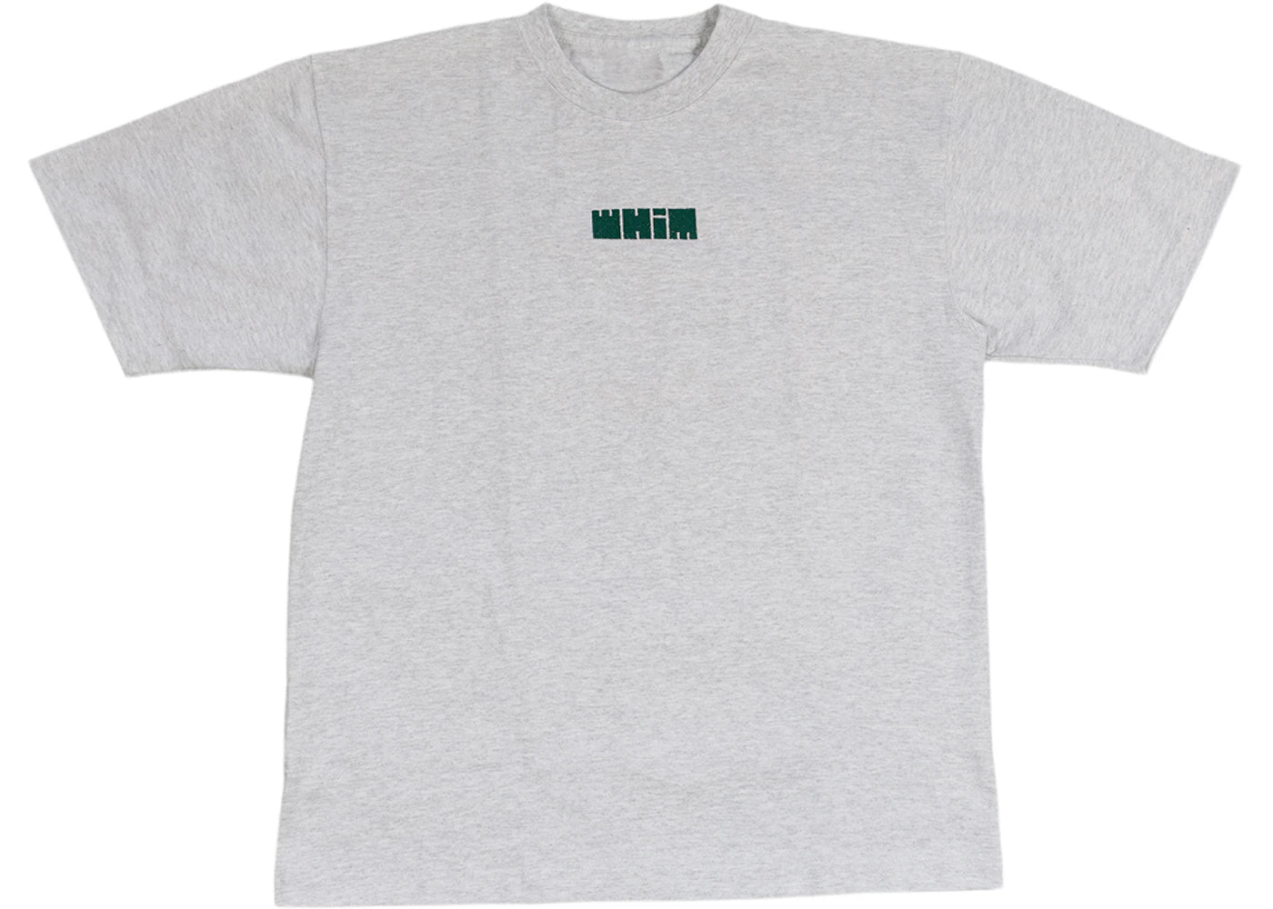 Whim Golf Embroidered T-shirt Grey