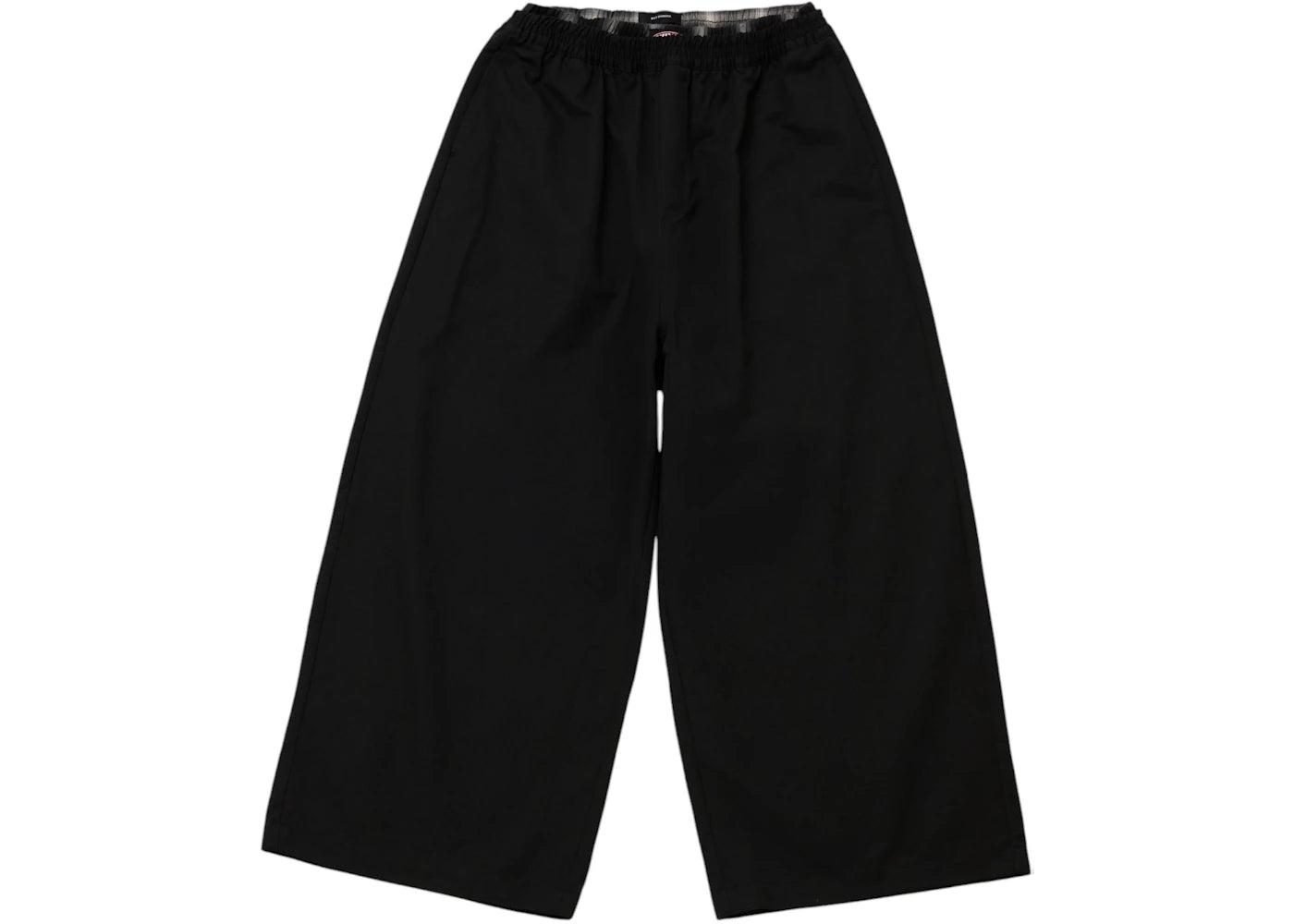 Willy Chavarria Exposed Boxer Pant Black