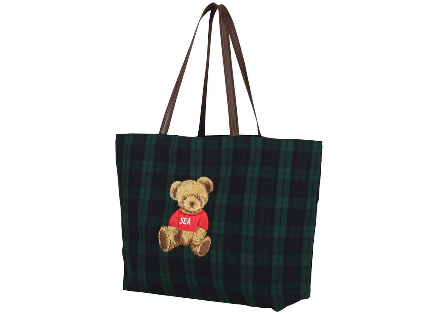 Wind and Sea Bear Black Watch Tote Bag Mix
