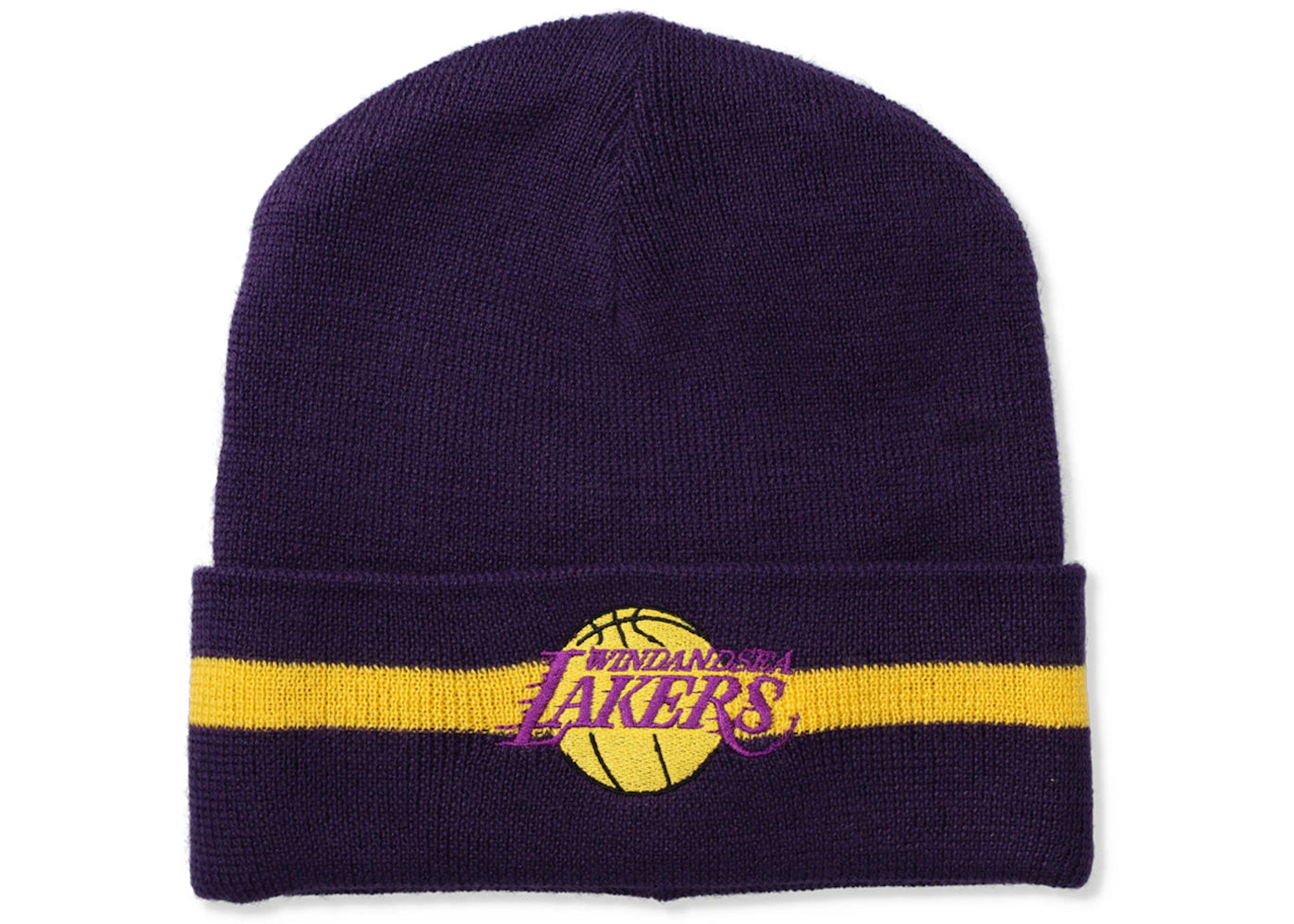 Wind and Sea NBA Cotton Knit Beanie Losangeles Lakers