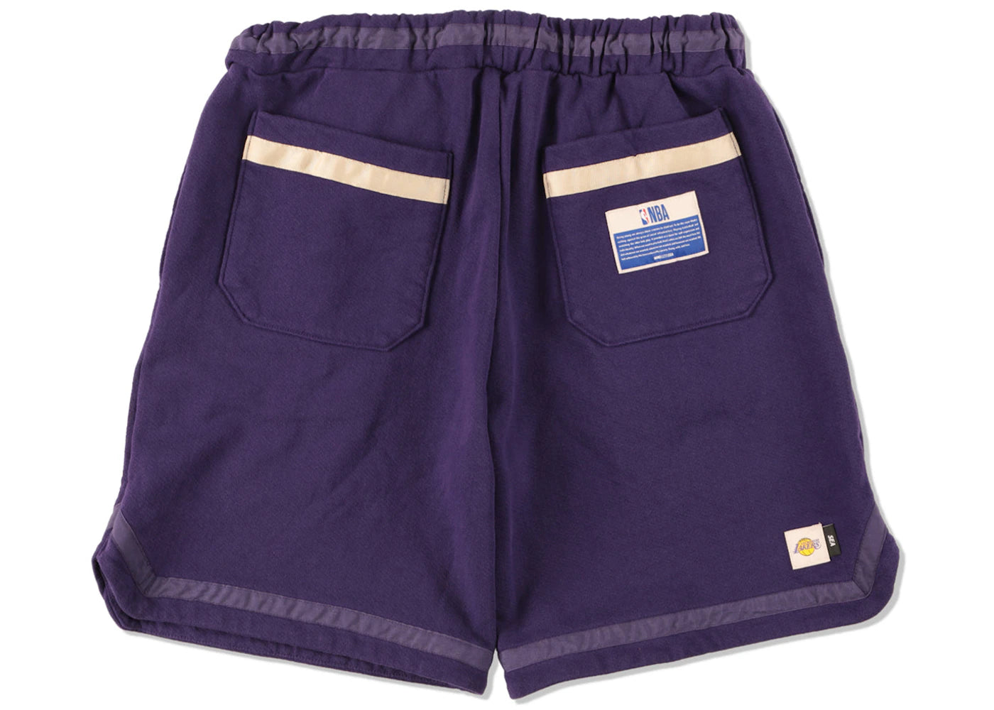 Wind and Sea NBA Sweat Shorts Losangeles Lakers