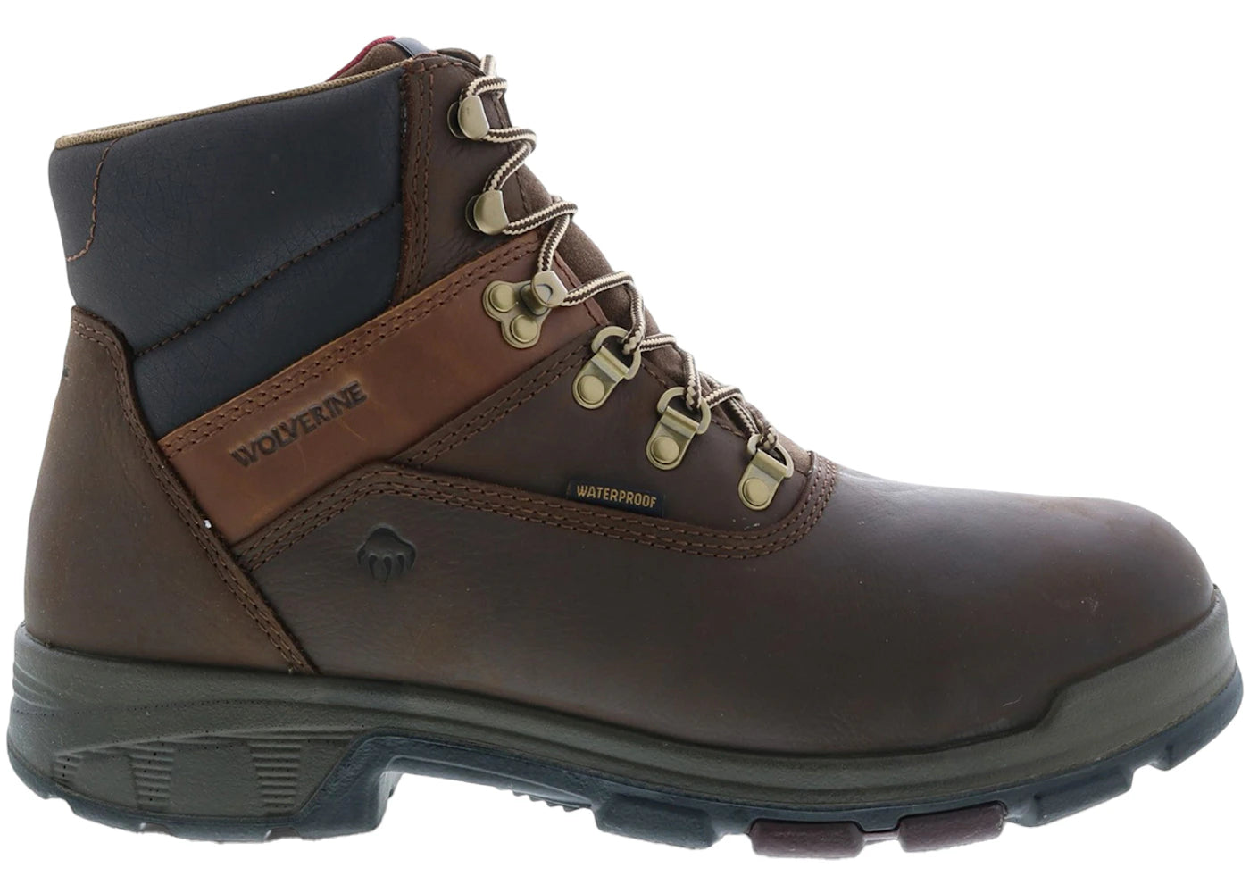 Wolverine Cabor EPX Waterproof Composite Toe Boots Dark Coffee