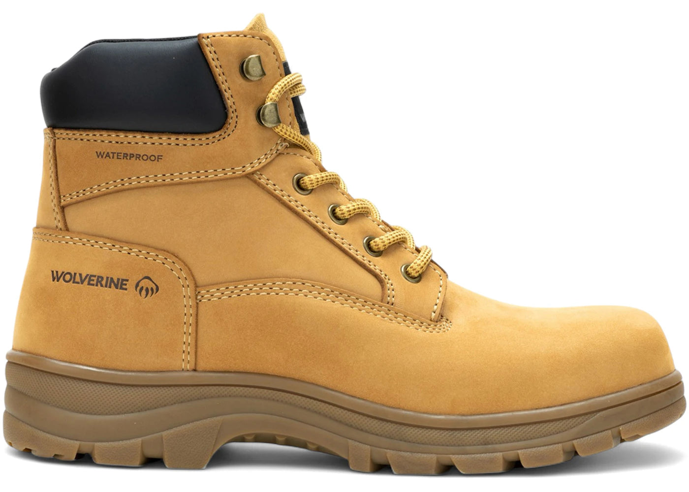 Wolverine Carlsbad Waterproof Steel Toe 6" Boots Wheat
