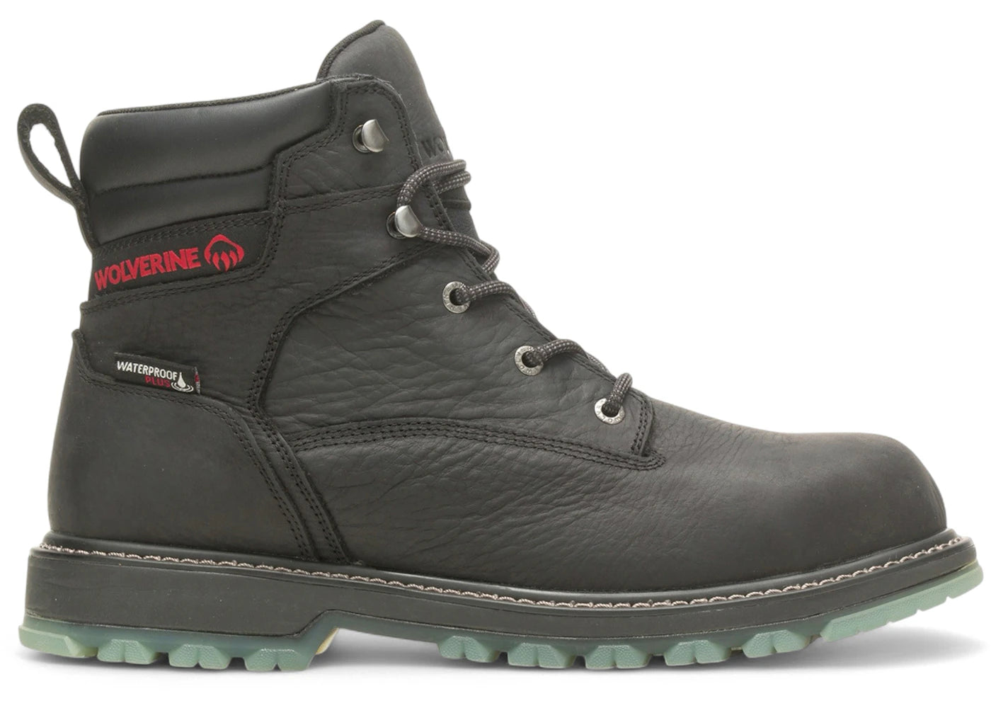 Wolverine Floorhand LX Steel Toe 6" Boots Black