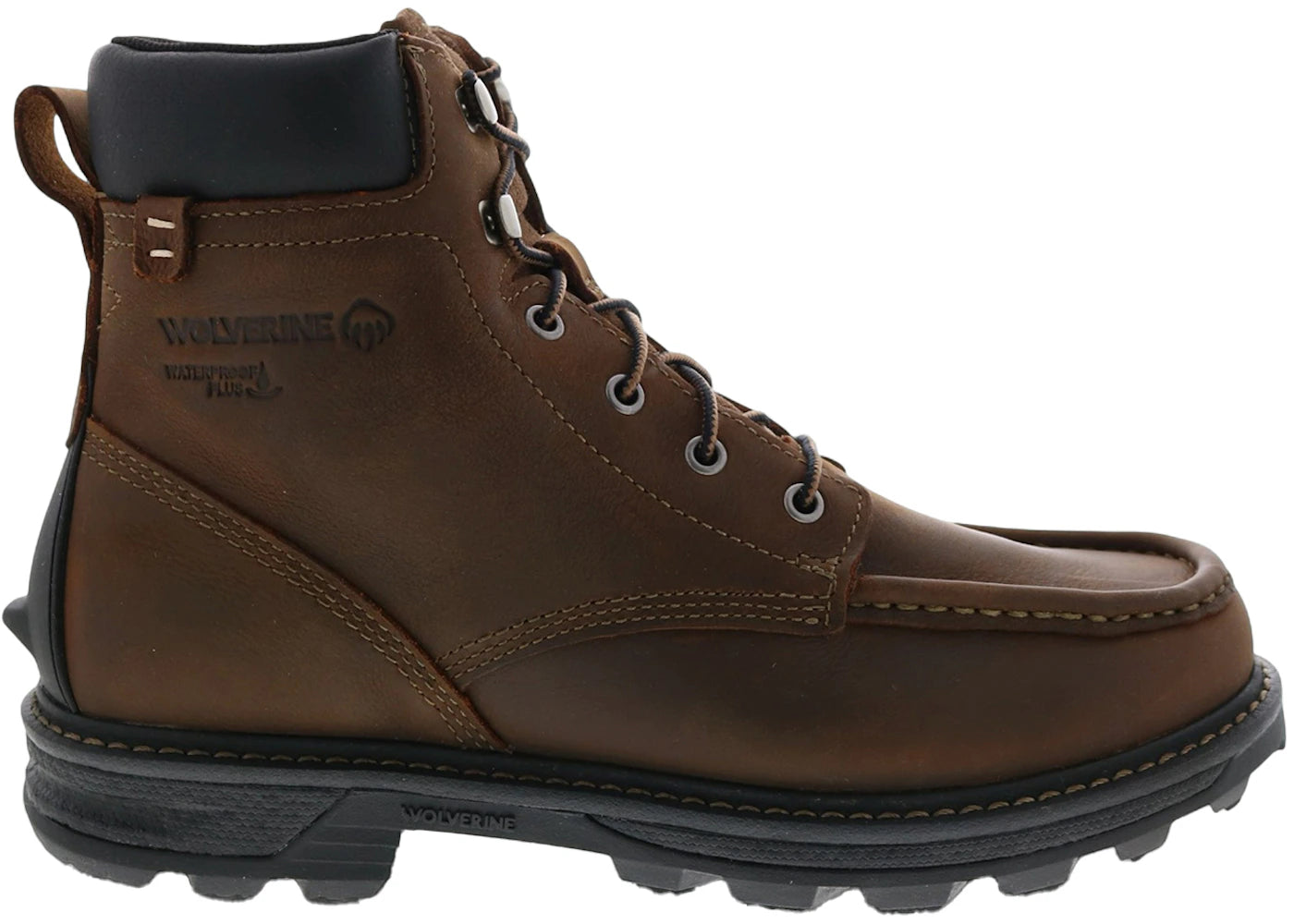 Wolverine Forge Ultraspring Moc-Toe Waterproof 6" Boots Brown