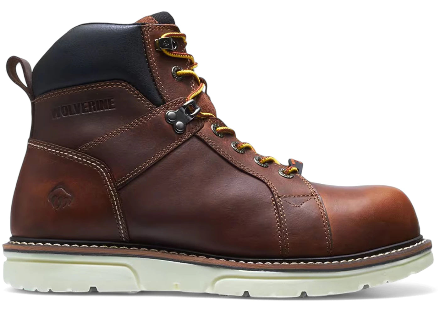 Wolverine I-90 Wedge DuraShocks 6" Wedge Boots Brown