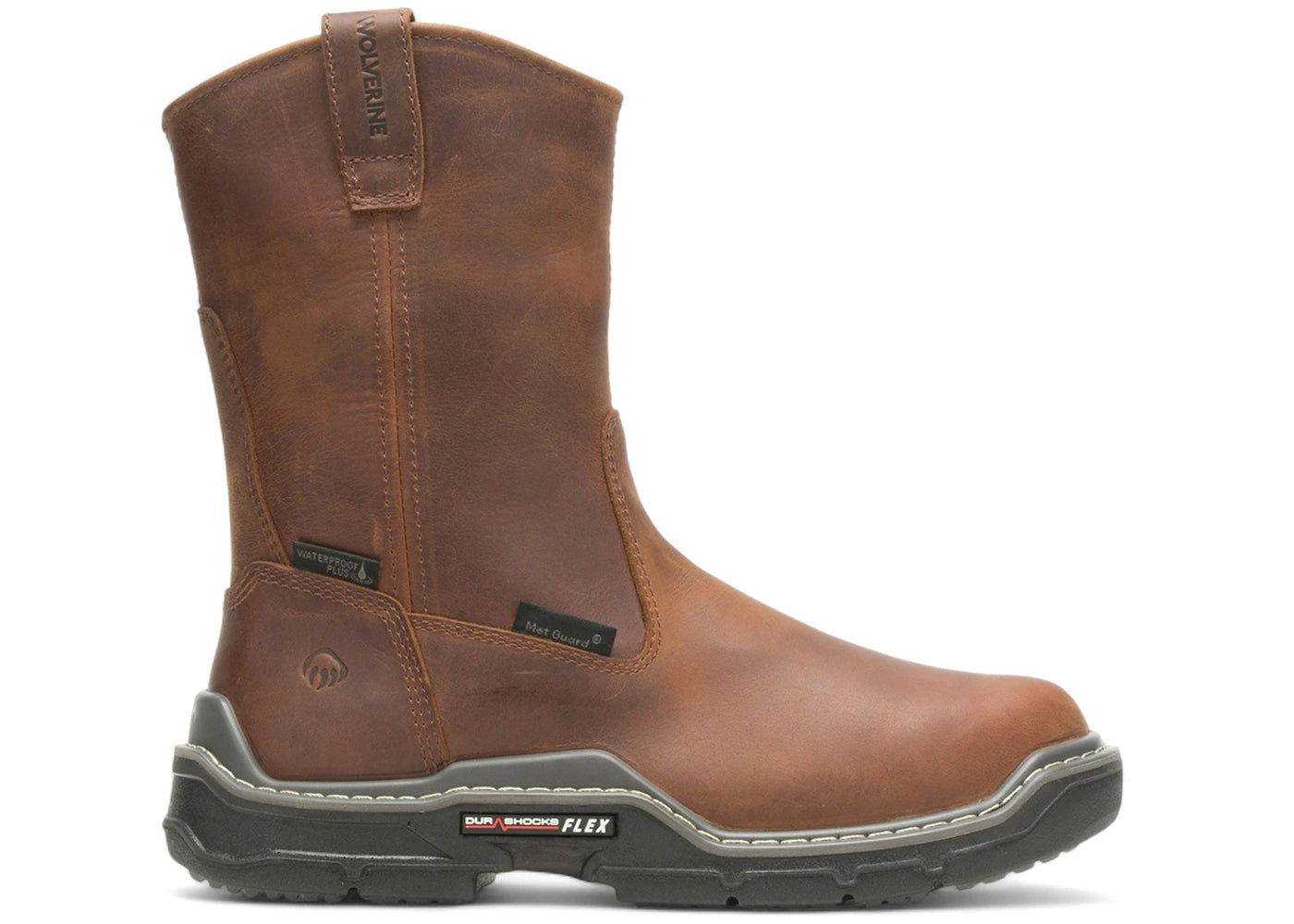 Wolverine Raider DuraShocks Metguard Waterproof Boots Peanut