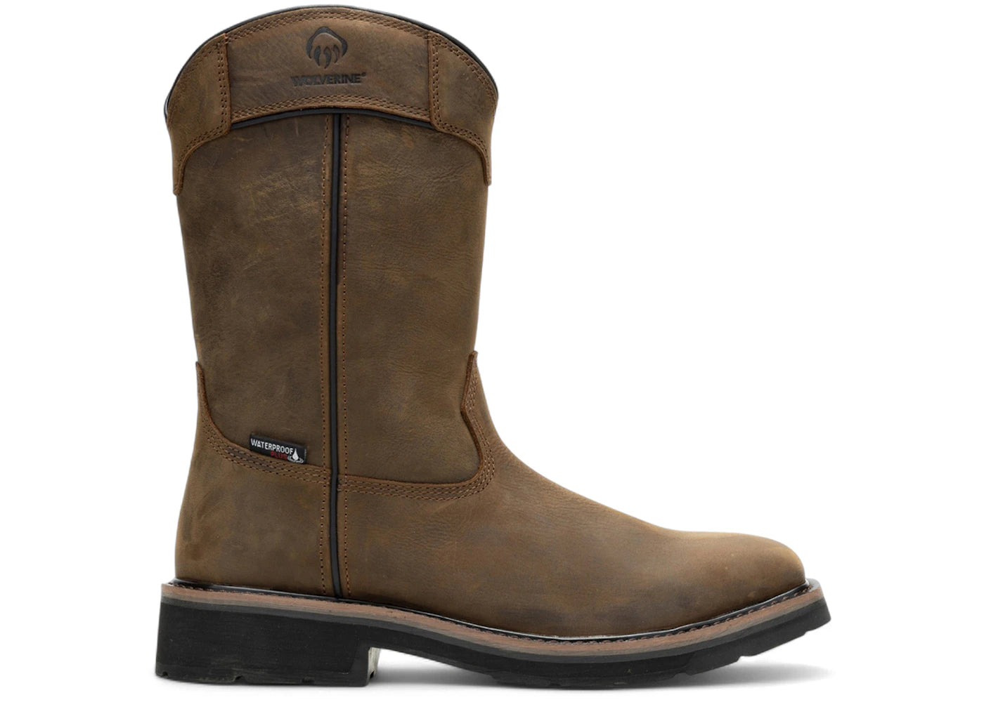 Wolverine Rancher Pulltab Waterproof Boots Dark Coffee