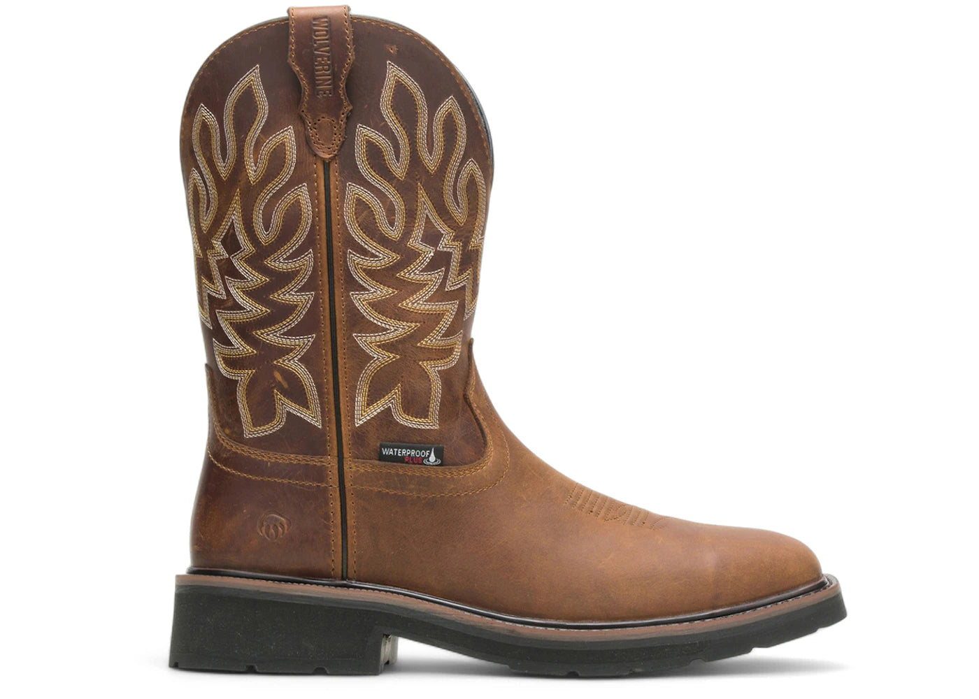 Wolverine Rancher Waterproof Steel Toe Boots Tobacco