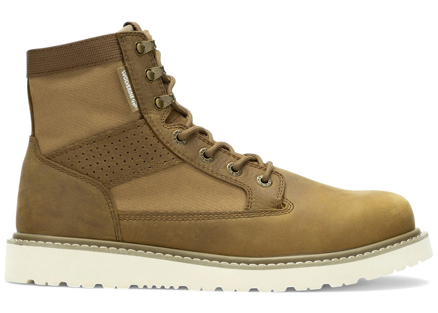 Wolverine Trade Wedge Unline Canvas Boots Brown