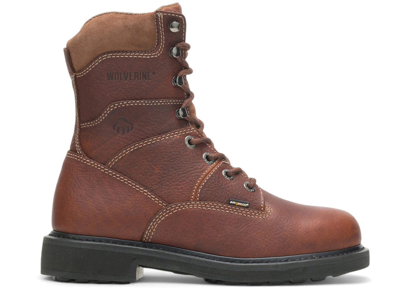 Wolverine Tremor DuraShocks 8" Boots Brown