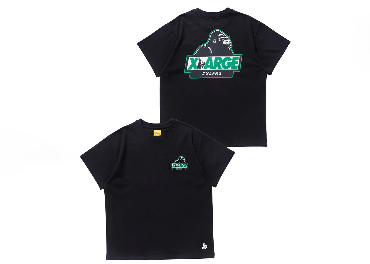 XLARGE x FR2 OG Logo T-Shirt Black
