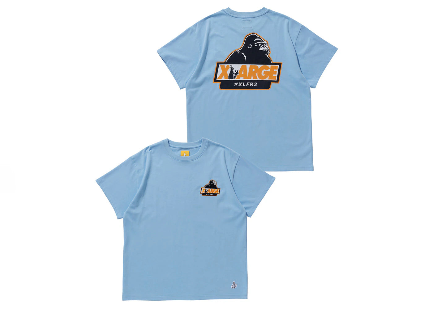 XLARGE x FR2 OG Logo T-Shirt Blue