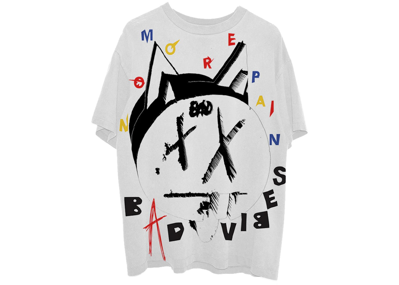 XXXTentacion Bad Vibes Forever III T-shirt White