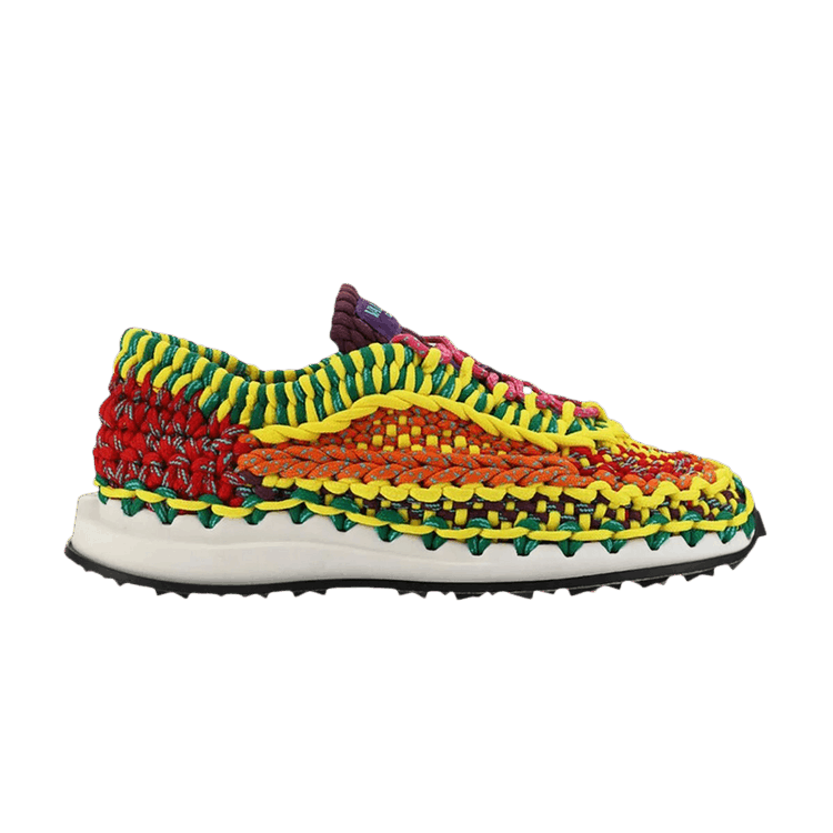 Valentino Garavani Crochet Knit Sneaker Multicolor