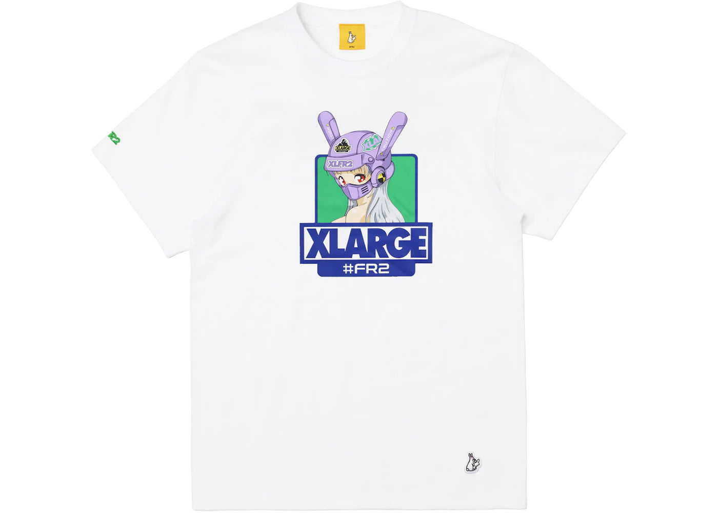 XLARGE x FR2 Biker Girl T-shirt White