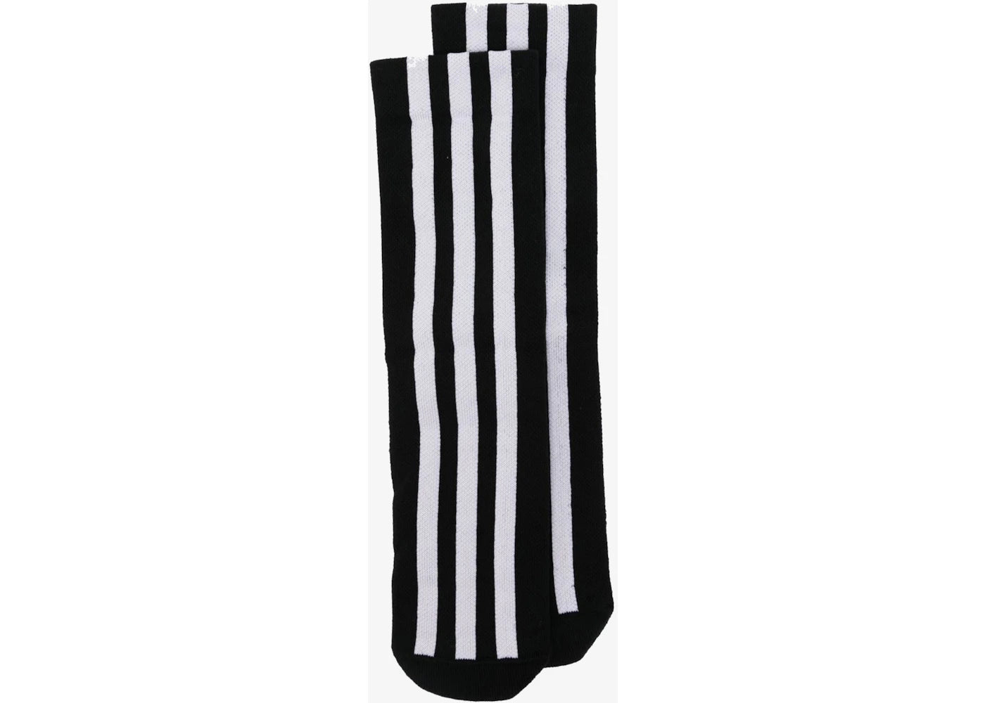 Y-3 Cl High Striped Socks Black