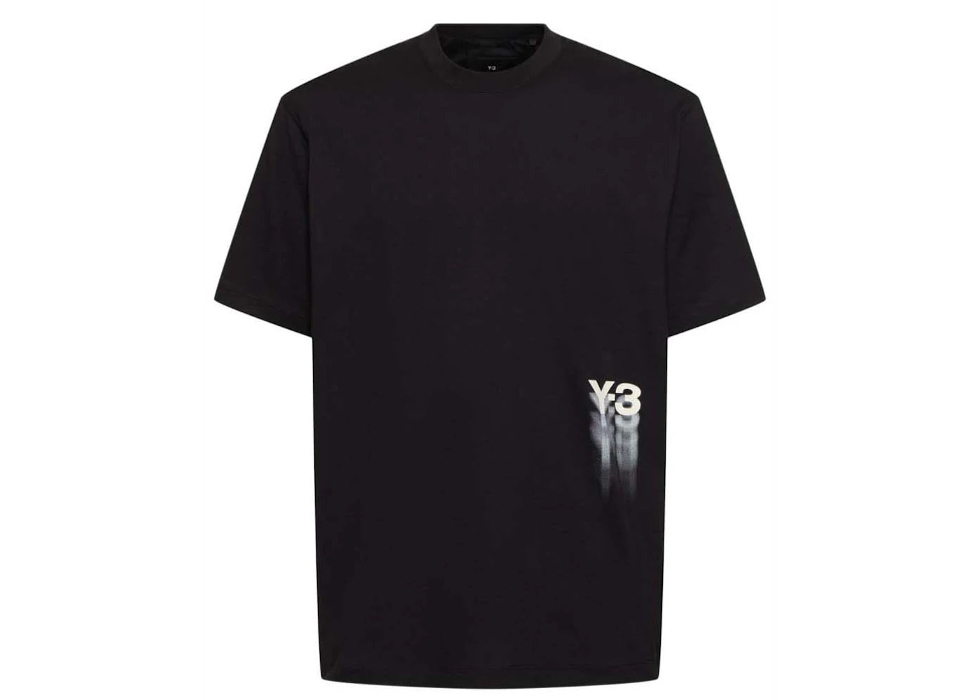 Y-3 Graphic Short Sleeve T-shirt Black