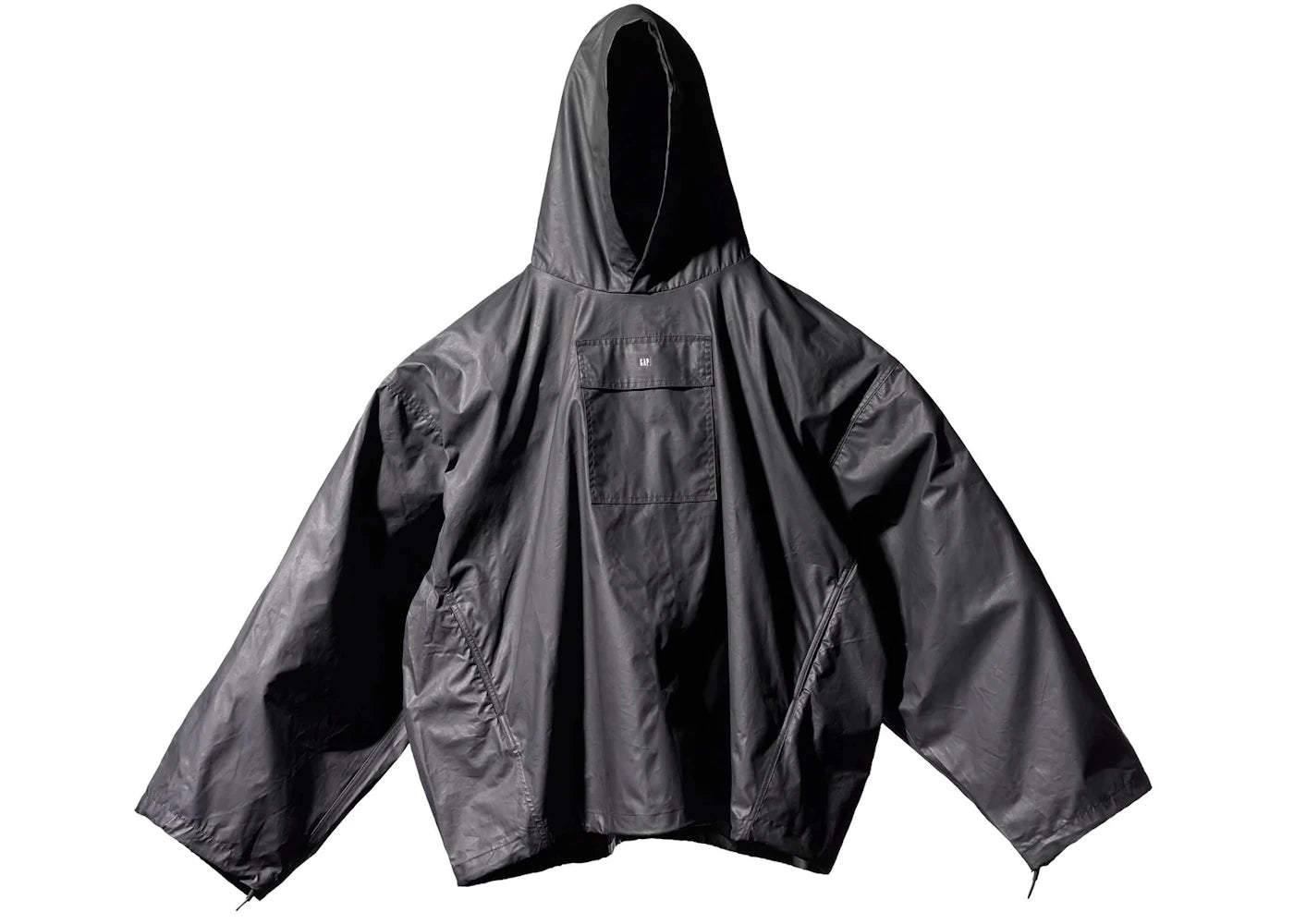 Yeezy Gap Coated Cotton Anorak Black