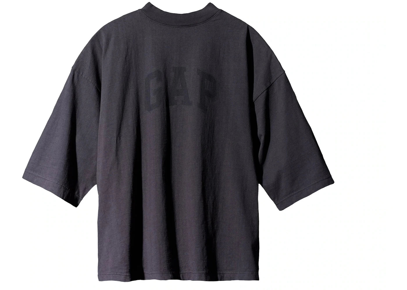 Yeezy Gap Engineered by Balenciaga Dove 3/4 Sleeve Tee Washed Black