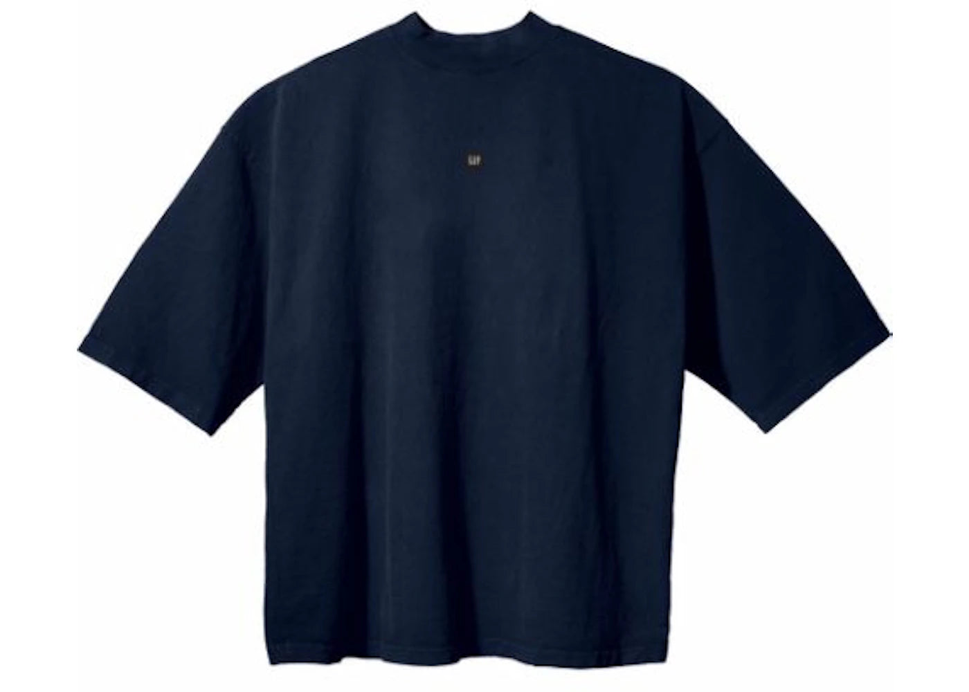 Yeezy Gap Engineered by Balenciaga Logo 3/4 Sleeve T-shirt Blue