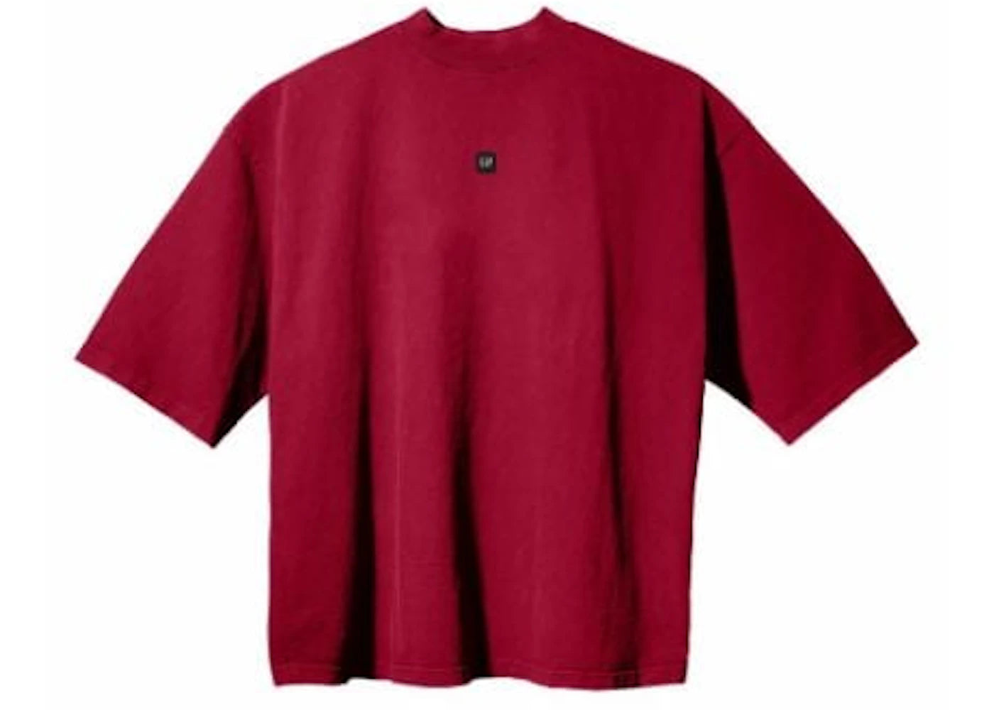 Yeezy Gap Engineered by Balenciaga Logo 3/4 Sleeve T-shirt Red