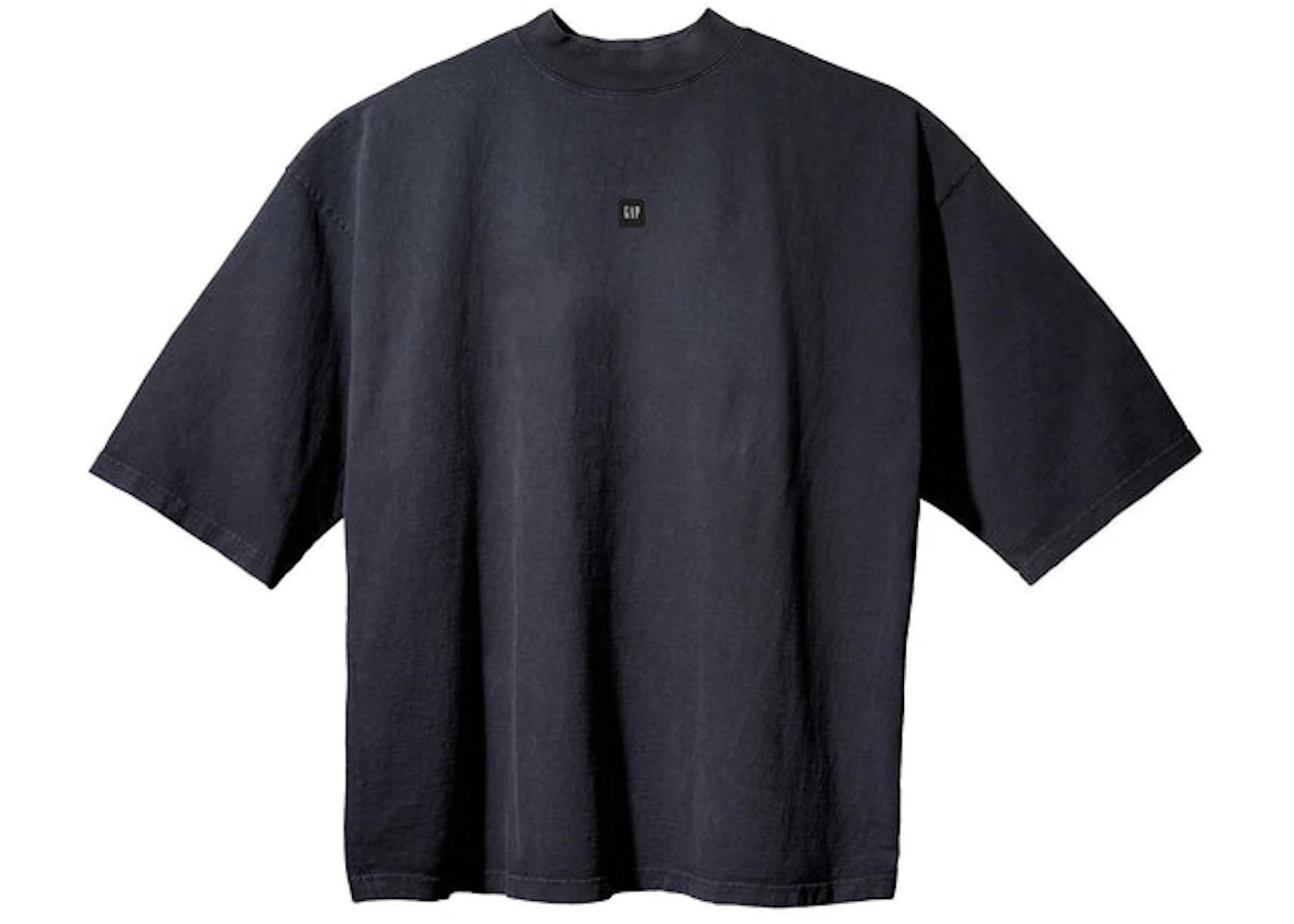 Yeezy Gap Engineered by Balenciaga Logo 3/4 Sleeve Tee Black