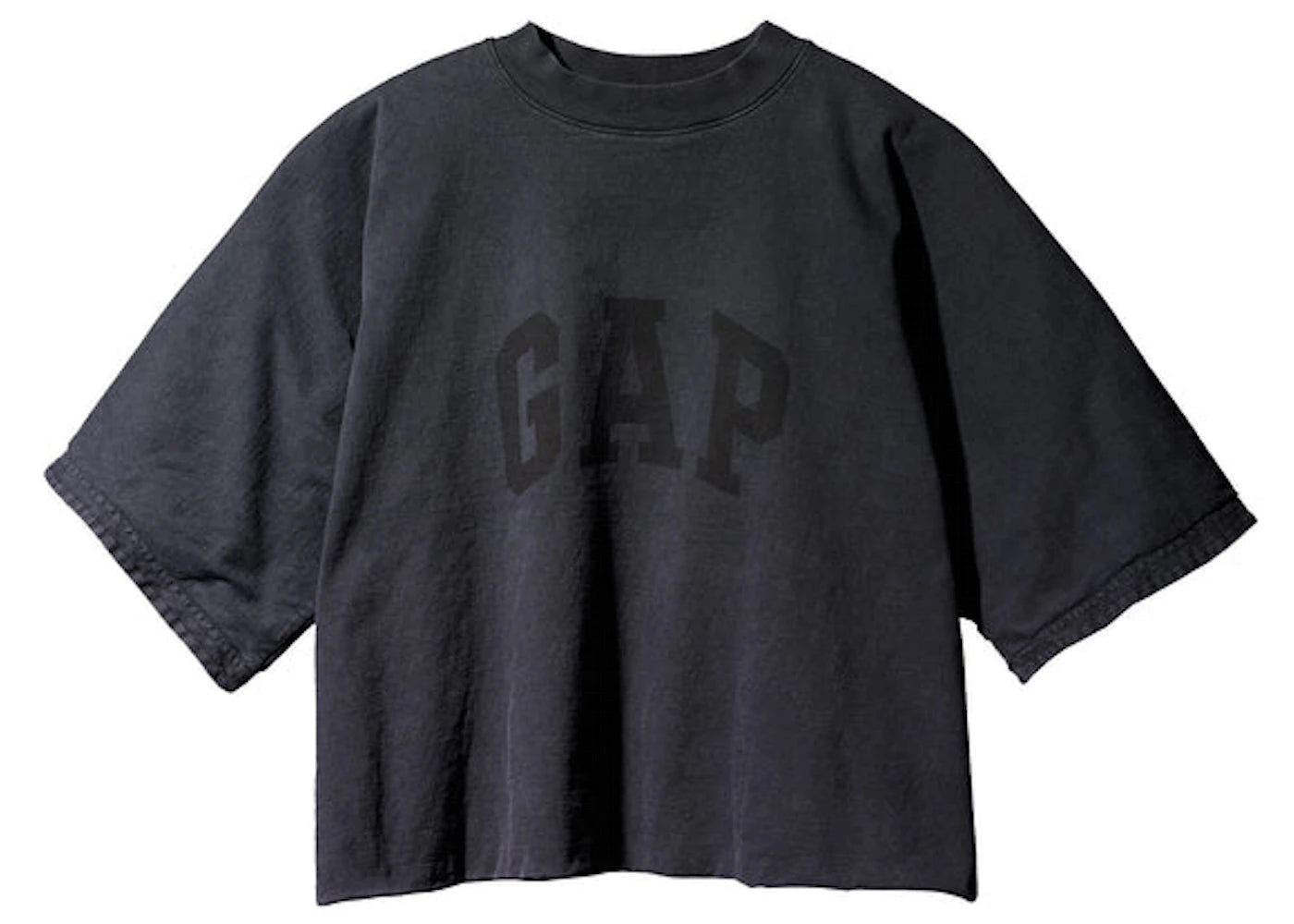 Yeezy Gap Engineered by Balenciaga No Seam Tee Washed Black