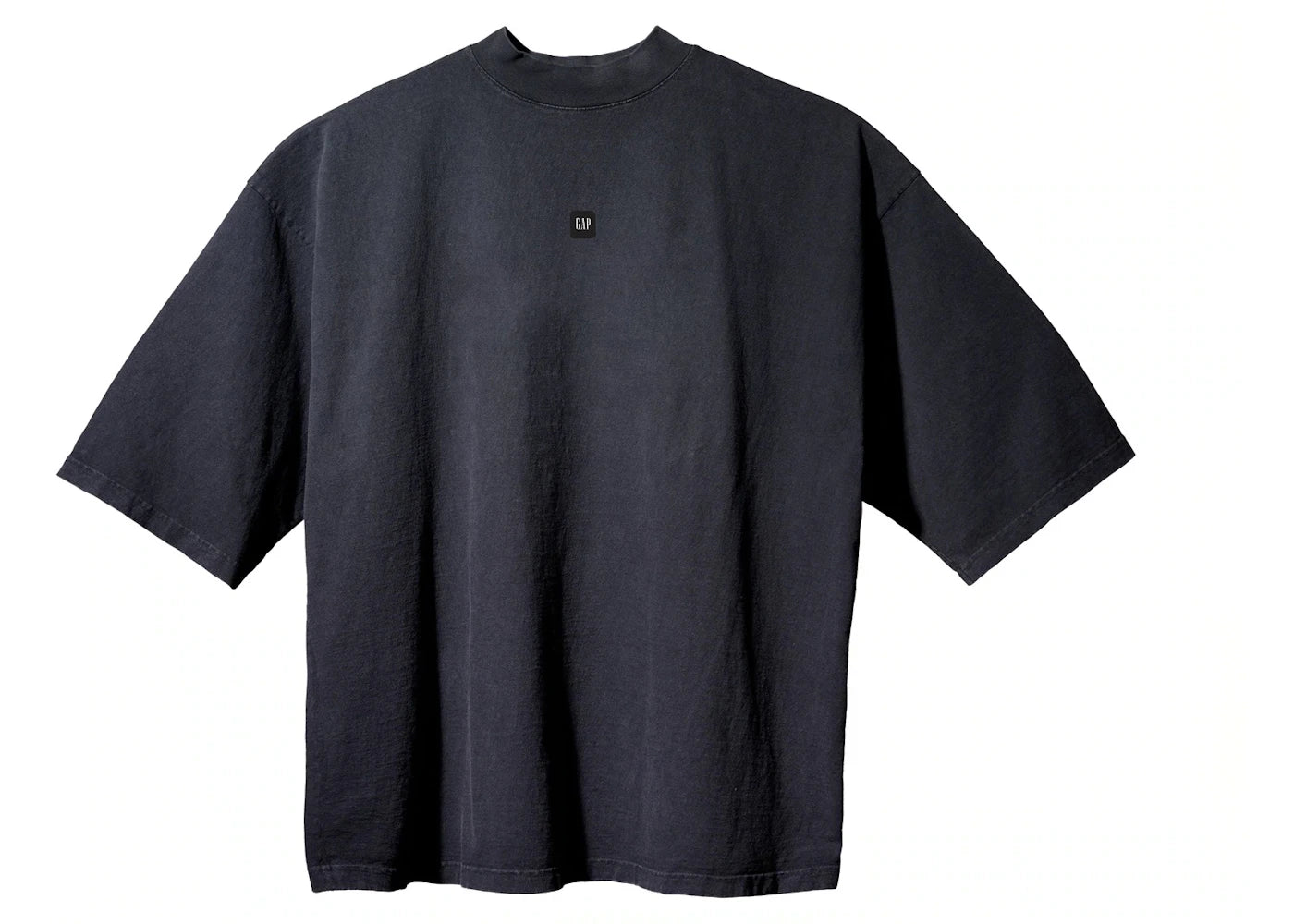 Yeezy Gap Logo 3/4 Sleeve Tee Washed Black