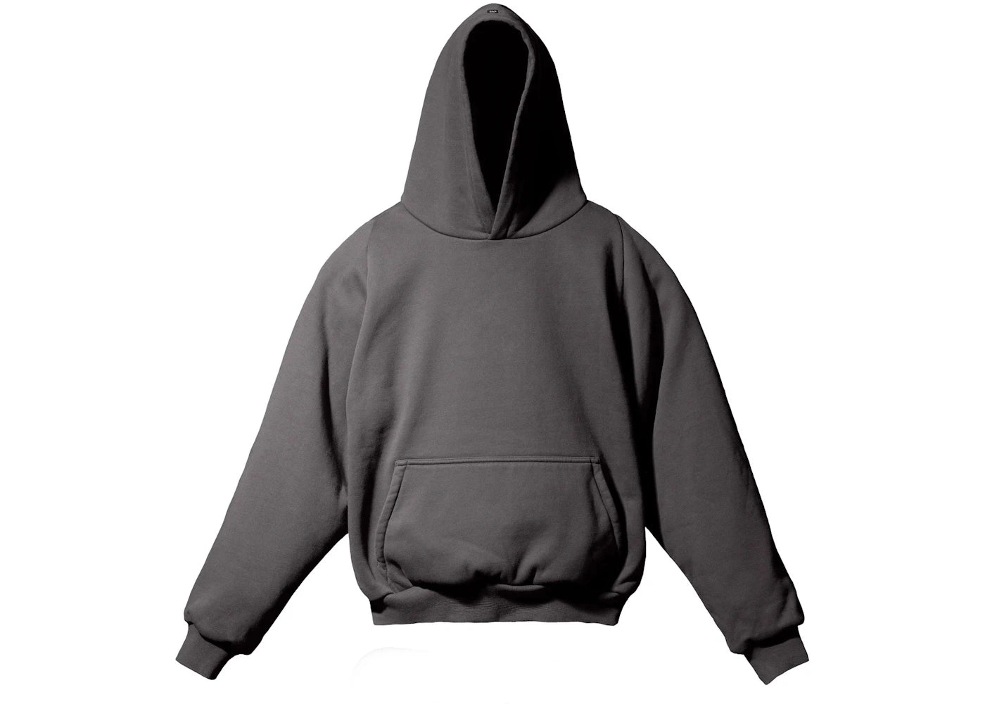 Yeezy Gap Logo Shrunken Hoodie Dark Grey