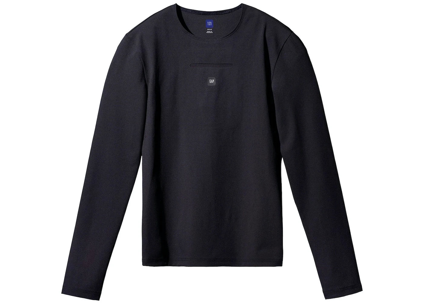 Yeezy Gap Mens Long Sleeve Second Skin Black