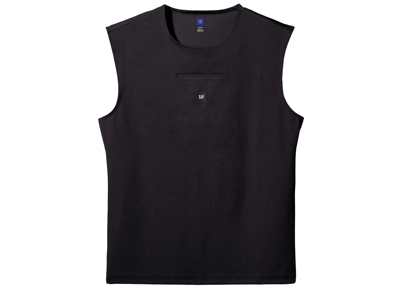 Yeezy Gap Mens Sleeveless Second Skin Black