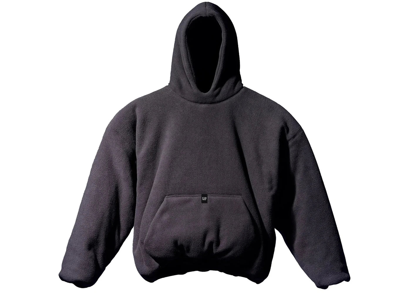 Yeezy Gap Polar Fleece Padded Hoodie Black