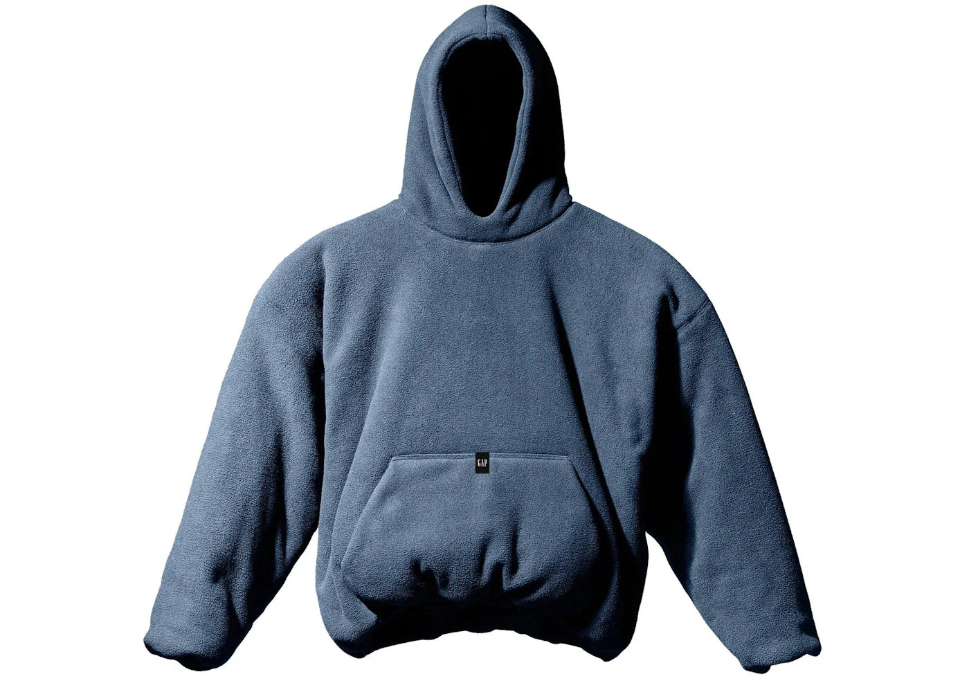 Yeezy Gap Polar Fleece Padded Hoodie Dark Blue