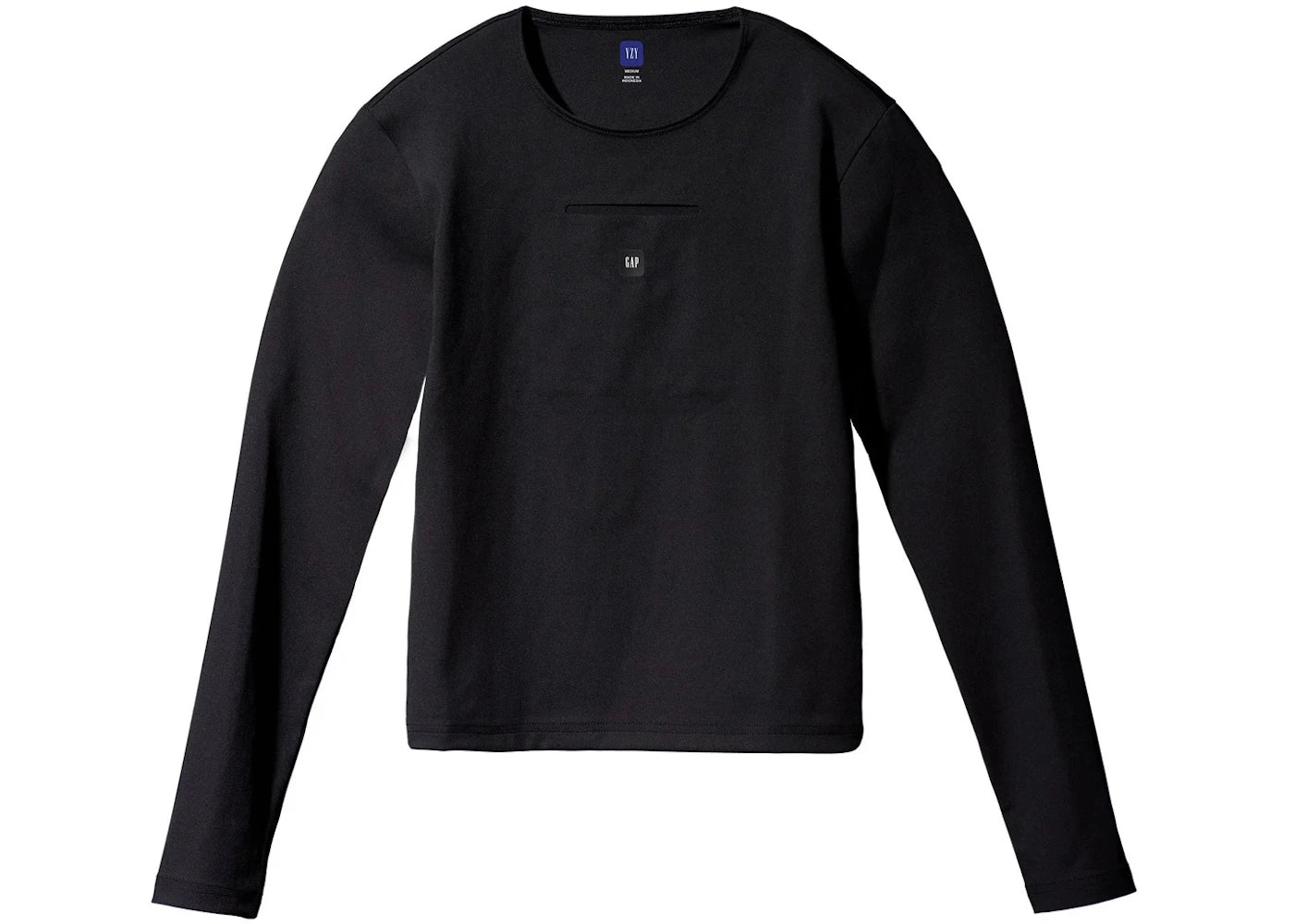 Yeezy Gap Womens Longsleeve Second Skin Black