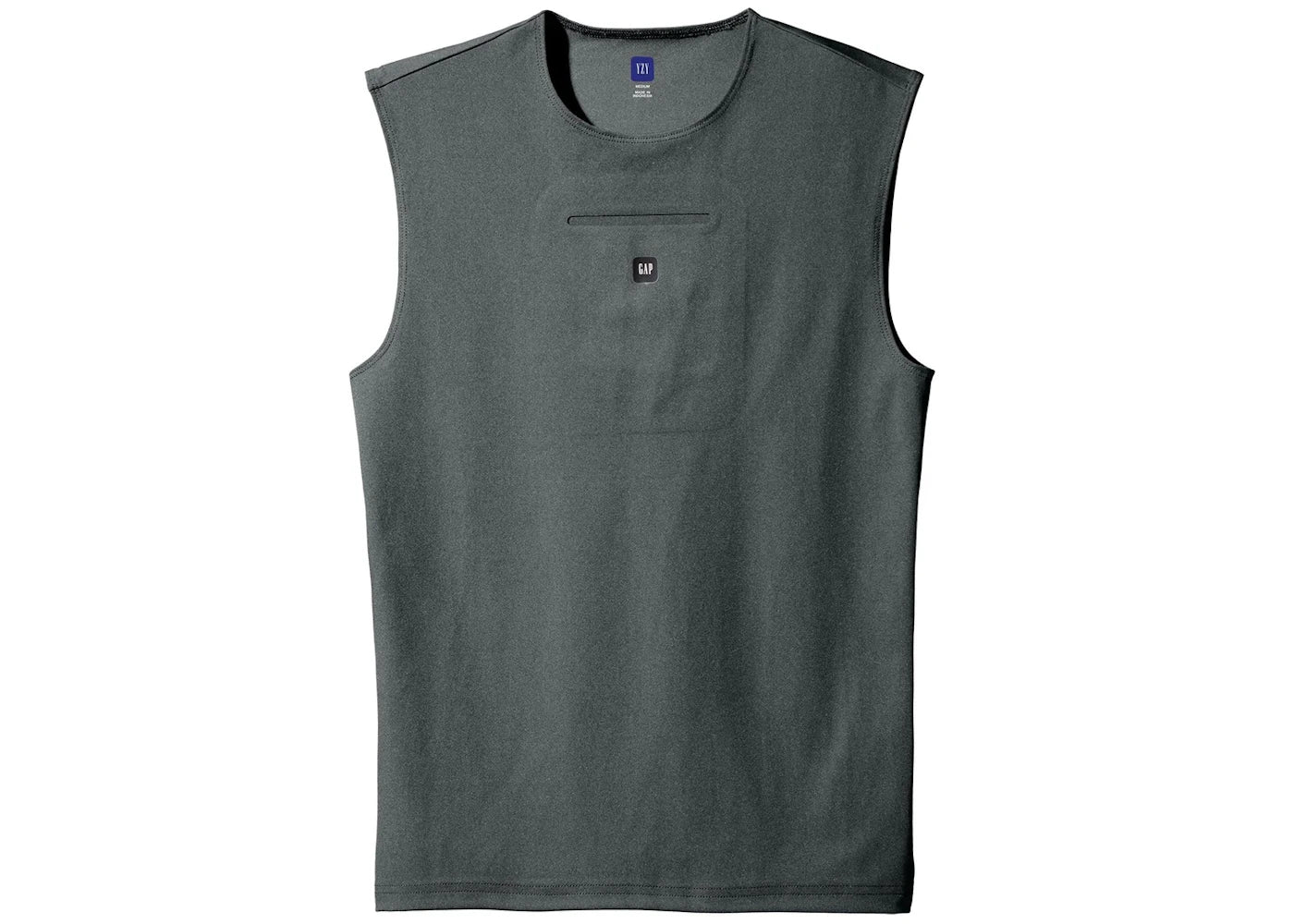 Yeezy Gap Womens Sleeveless Second Skin Dark Green