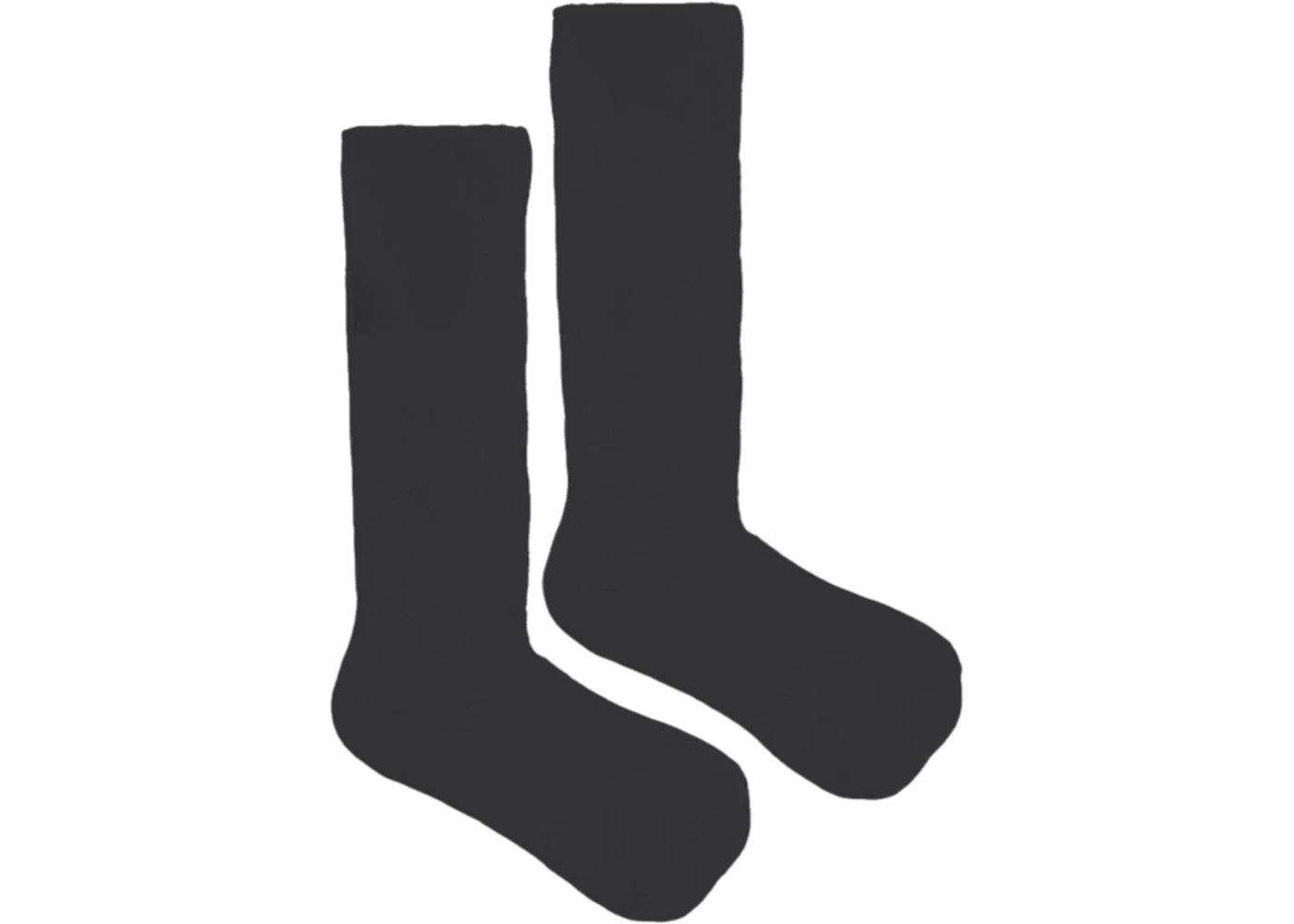Yeezy SK-01 No Print Sock Black