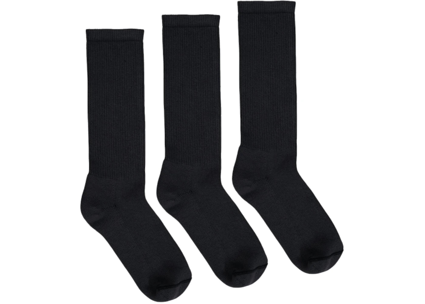 Yeezy SK-01 Socks (3 Pair) Black