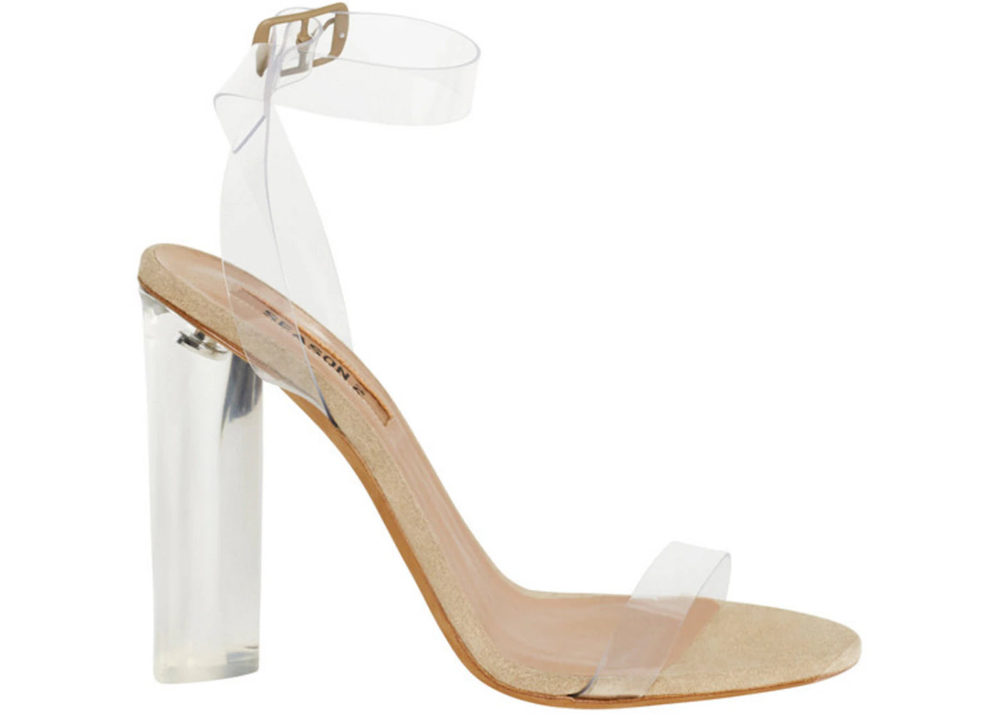 Yeezy Lucite Heel Gold (Women's)