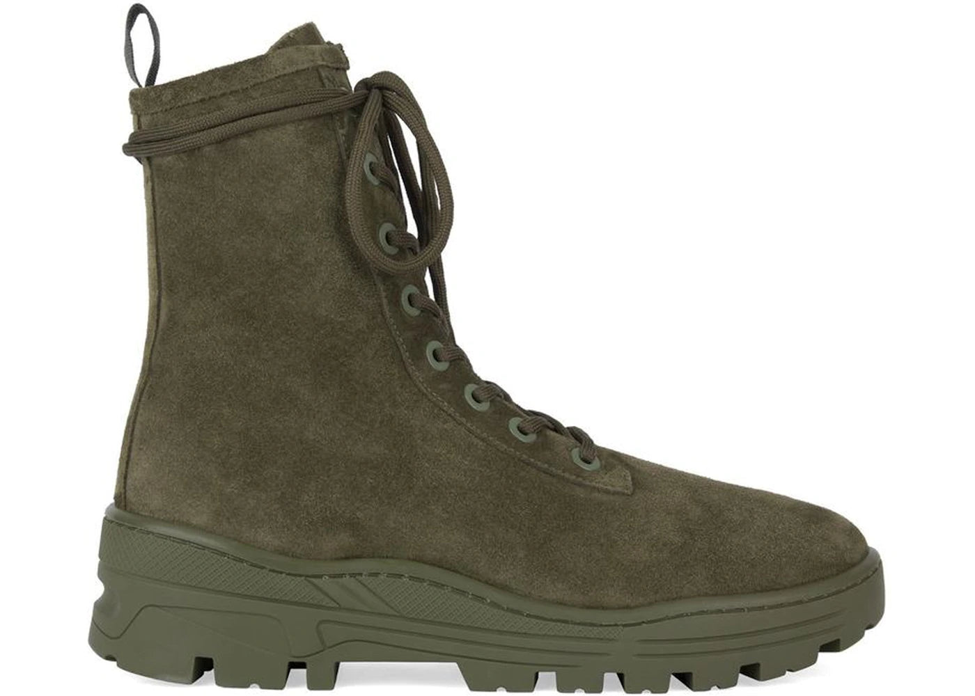 Yeezy Thick Suede Combat Boot Military (Season 6)