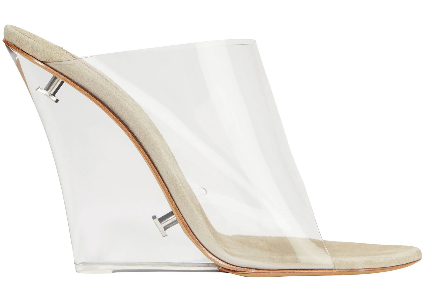 Yeezy Wedge Sandal PVC 100MM Clear Season 6