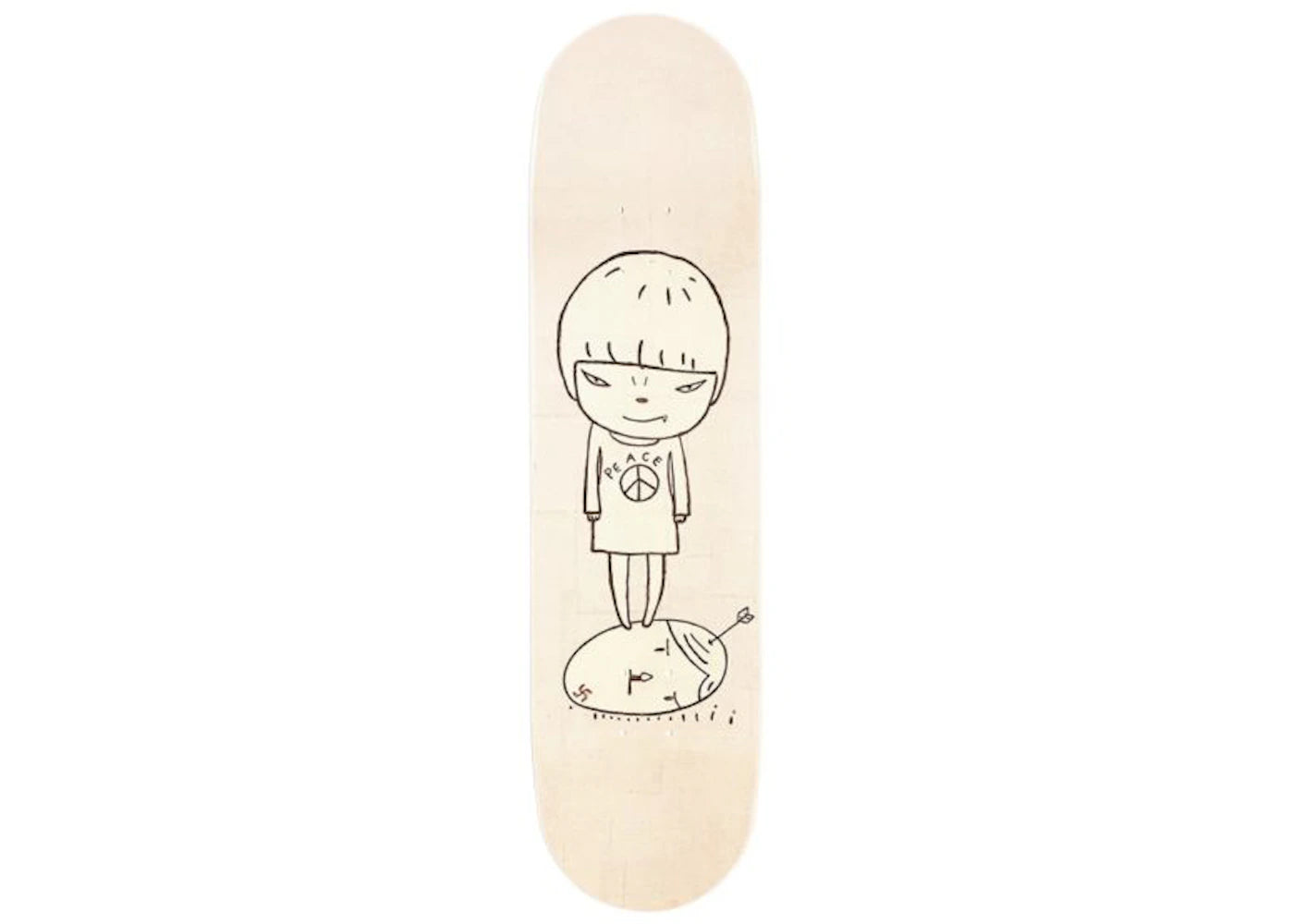 Yoshitomo Nara Peace Girl Skateboard Deck