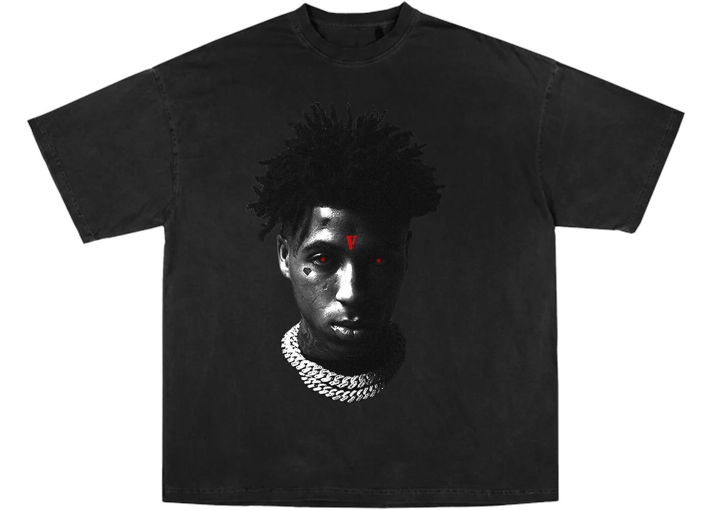 YoungBoy NBA x Vlone Reaper's Child Tee Black